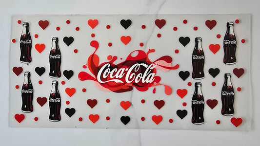 Coca Cola with Hearts