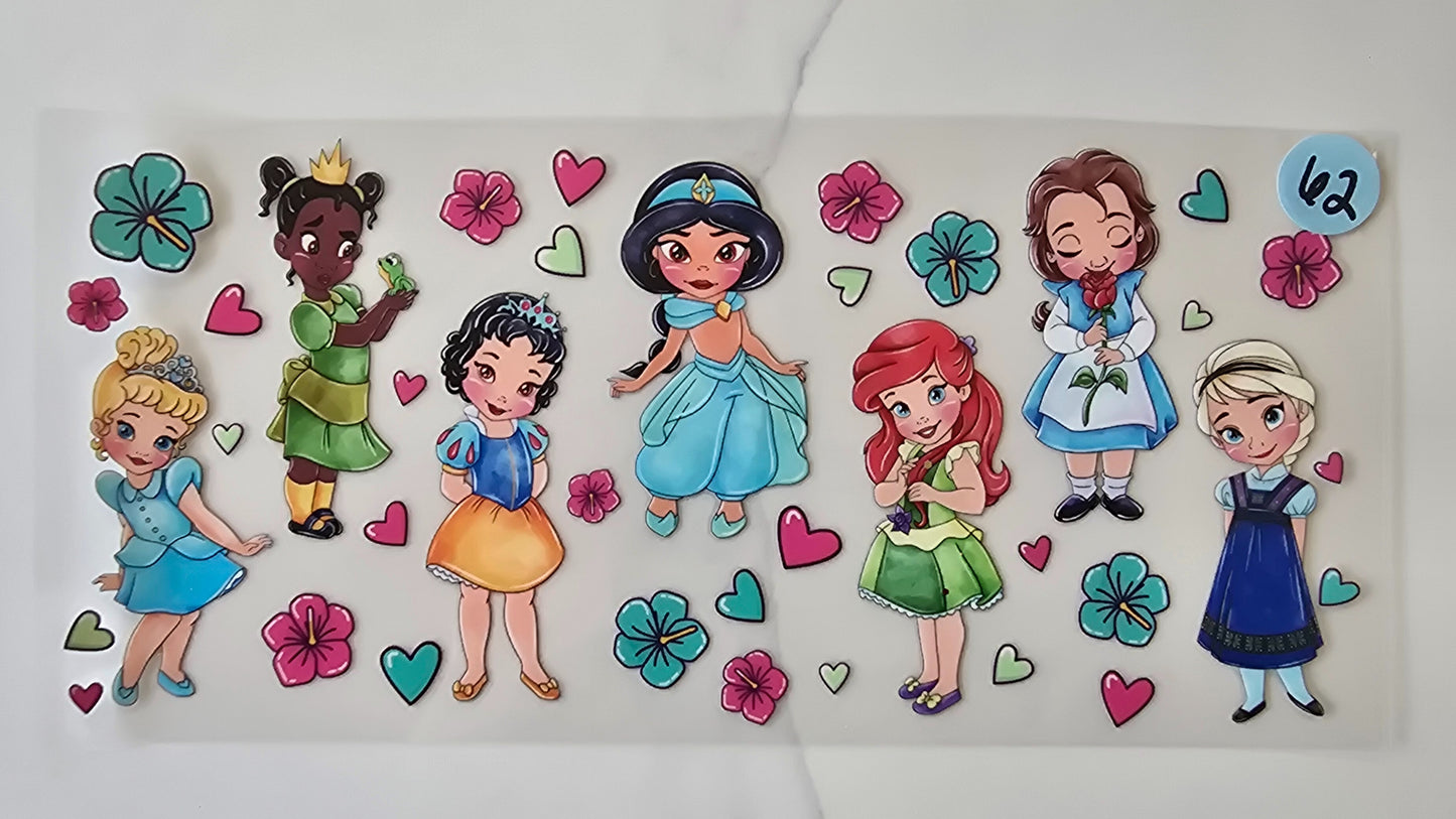Little Girl Disney Princesses