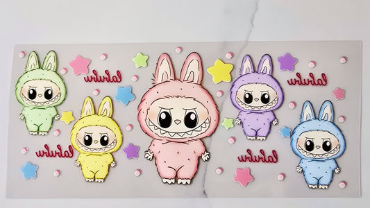 Pastel Colored Labubu