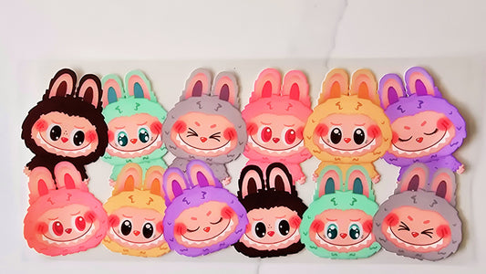 Multicolored Labubu