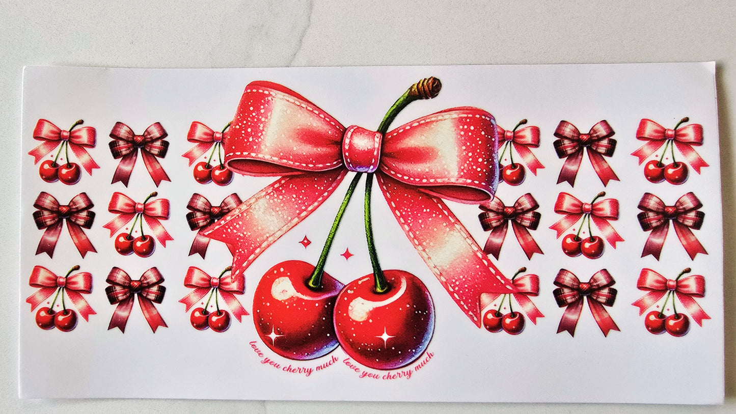 Red Cherries & Bows