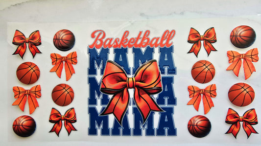 Basketball Mama with Bows