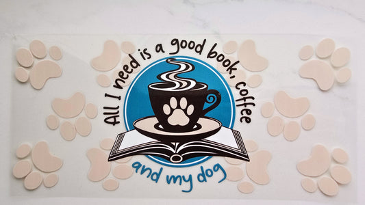 Good Book, Coffee and My Dog