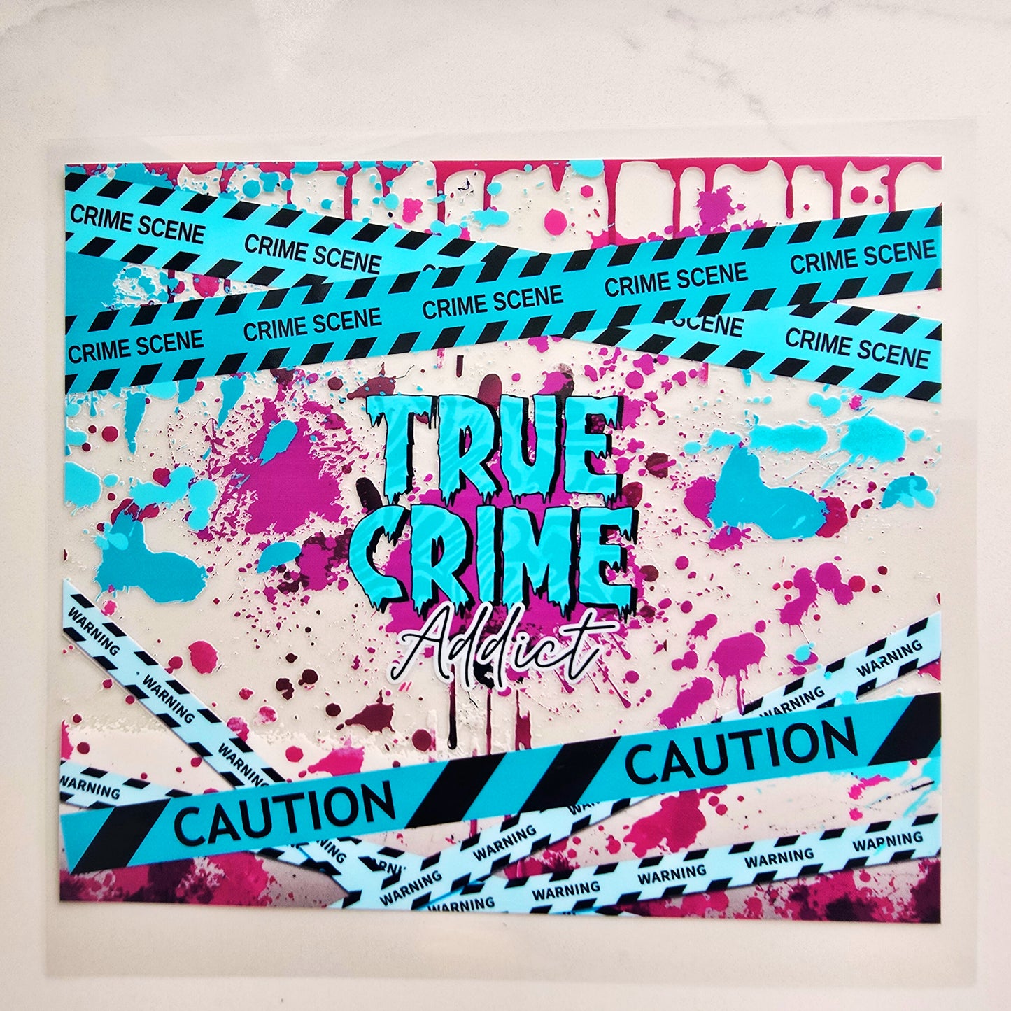 20oz Blue True Crime