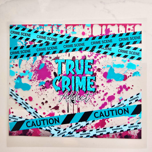 20oz Blue True Crime