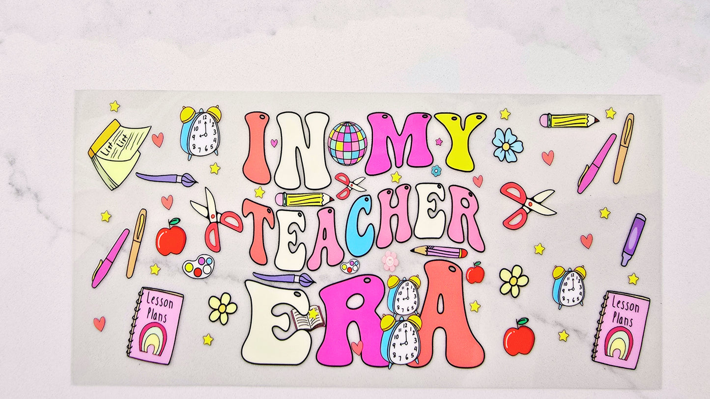 In My Teacher Era