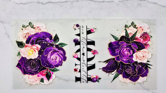 Purple Floral Mom