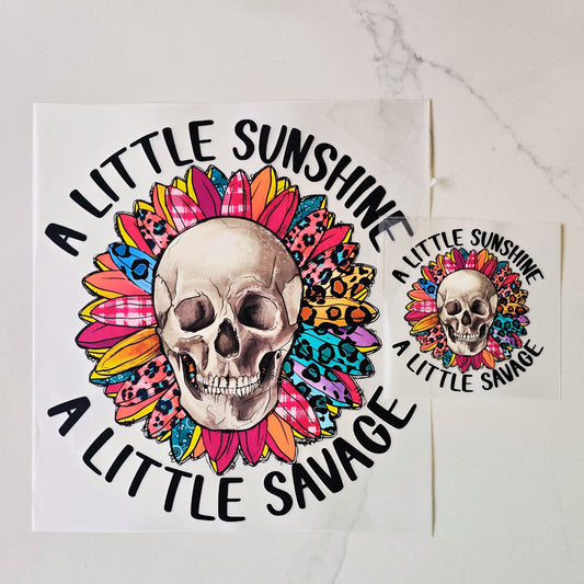 A Little Sunshine A Little Savage with Pocket