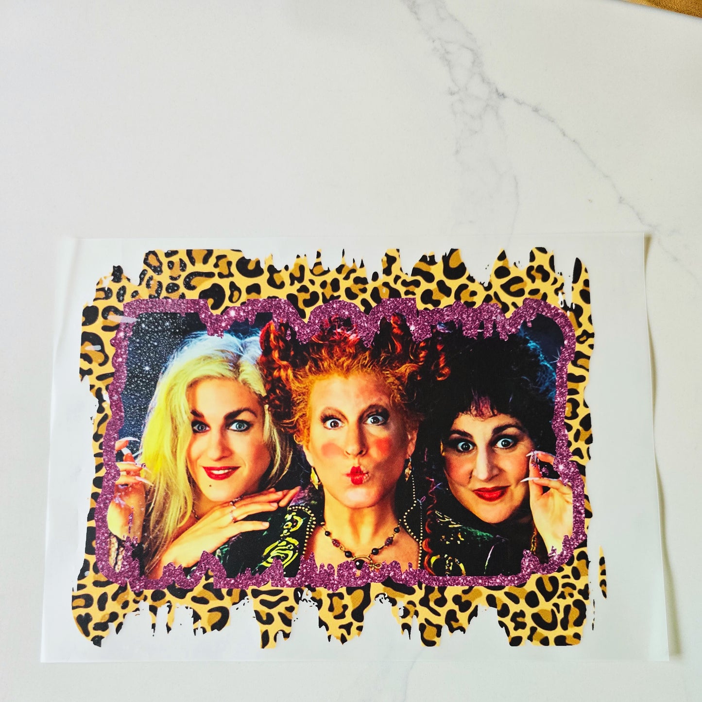 Hocus Pocus with Leopard Frame