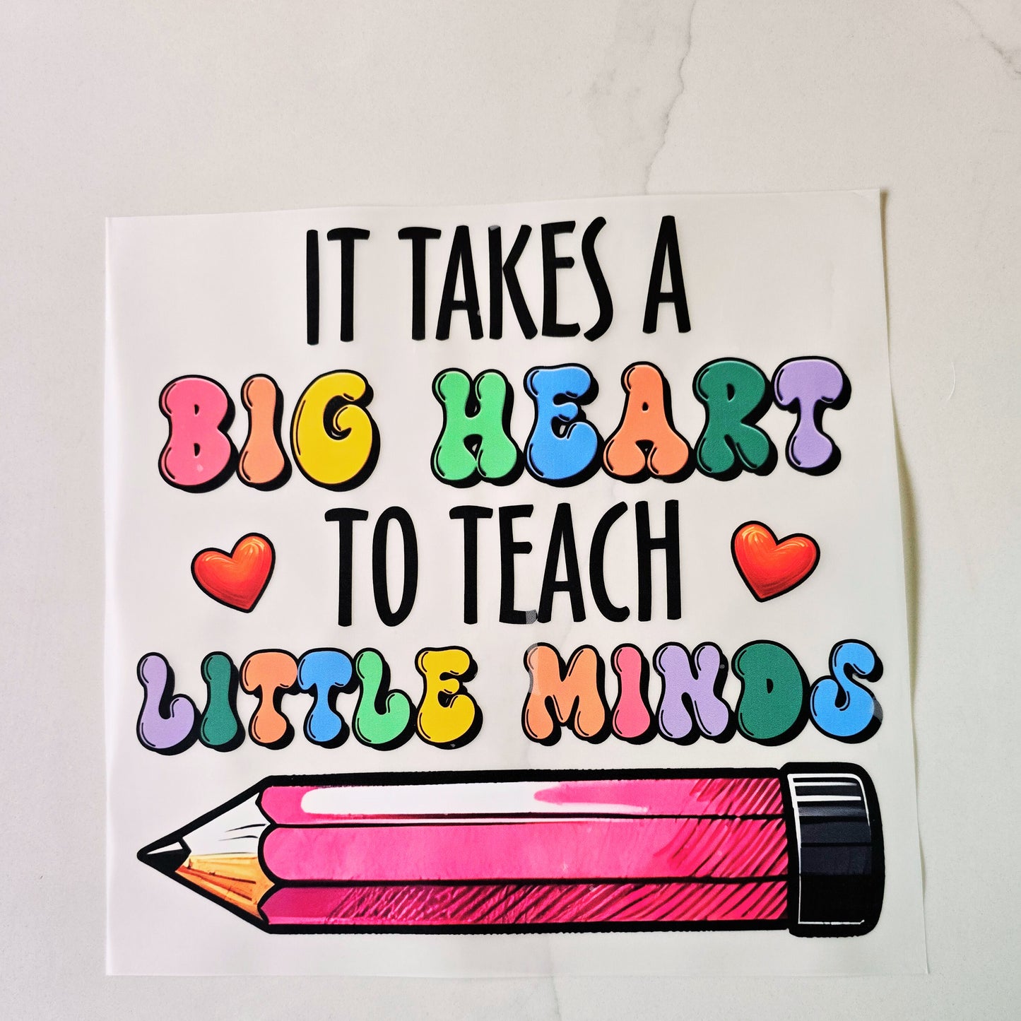 It Takes a Big Heart To Teach