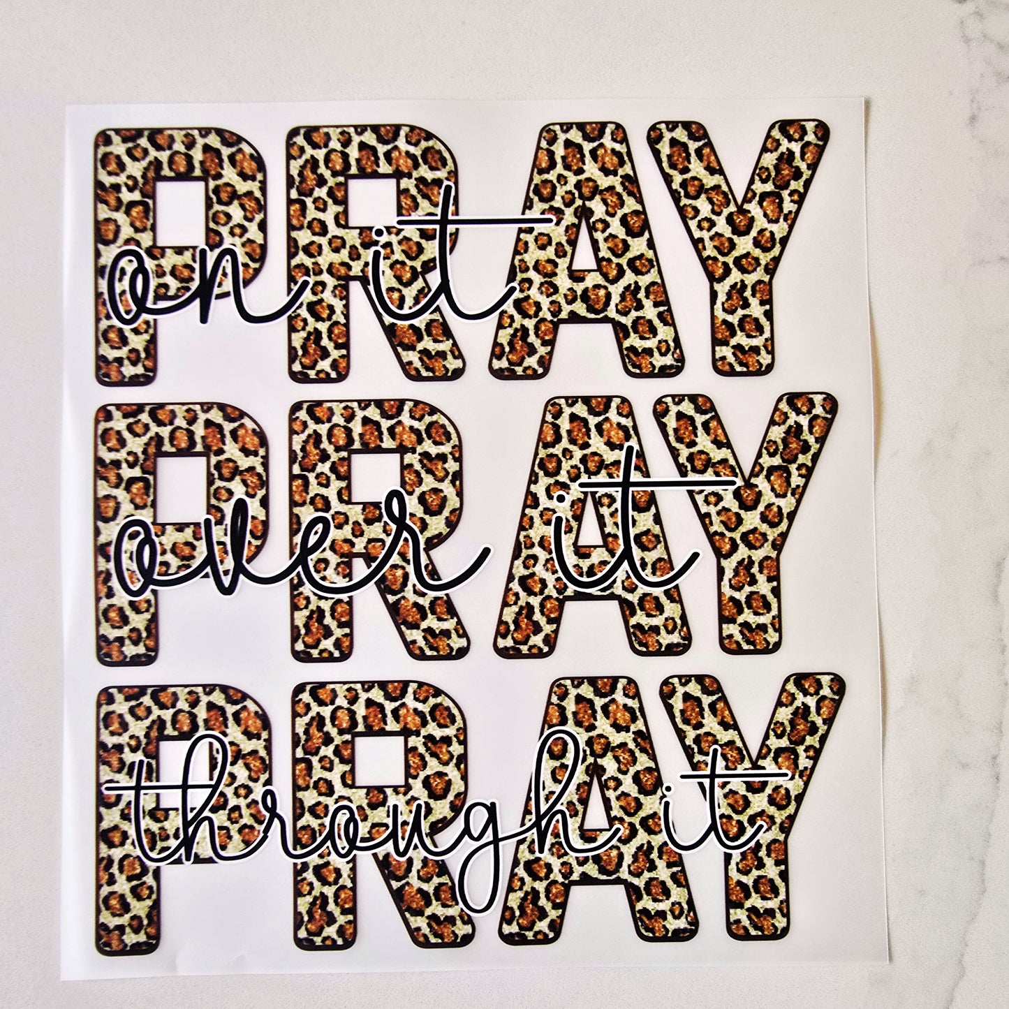 Leopard Print Pray