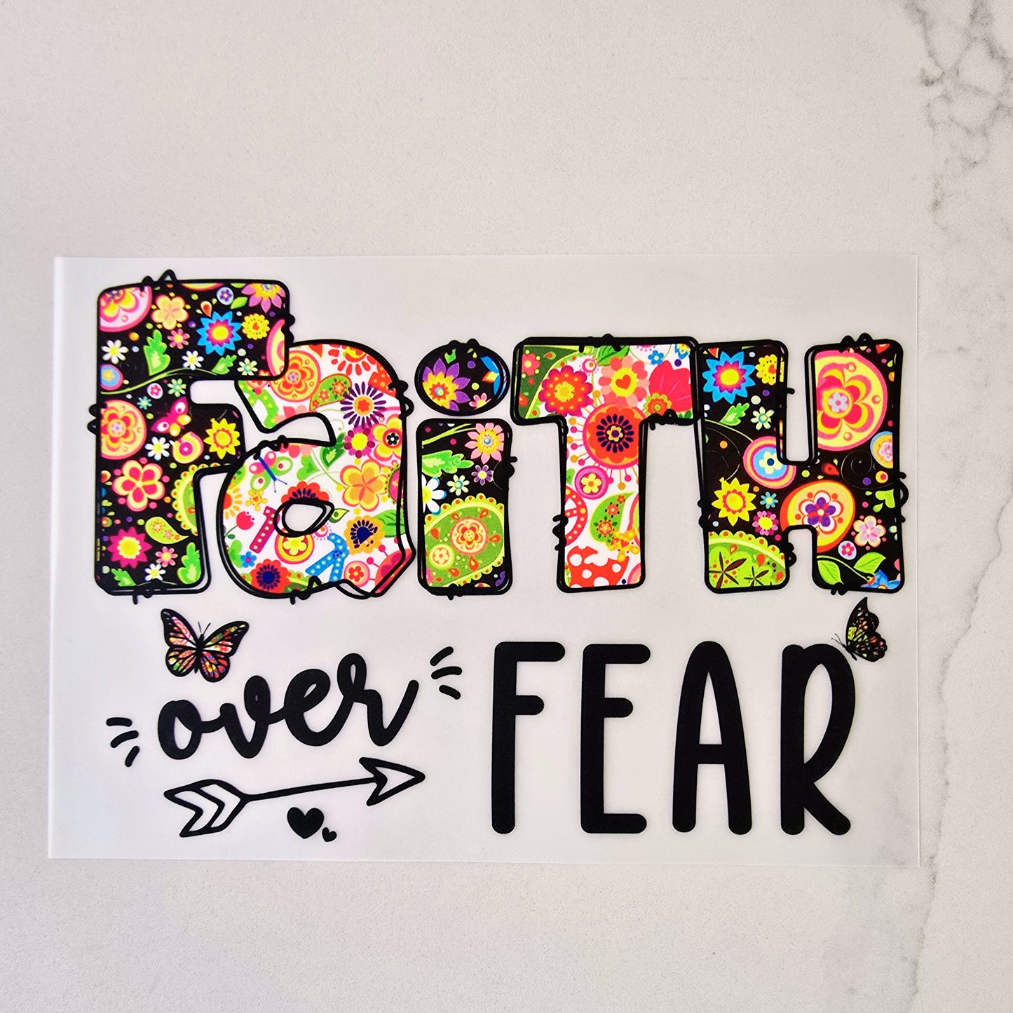 Floral Faith Over Fear