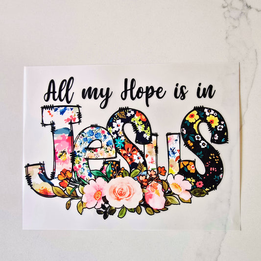 All My Hope Is In Jesus