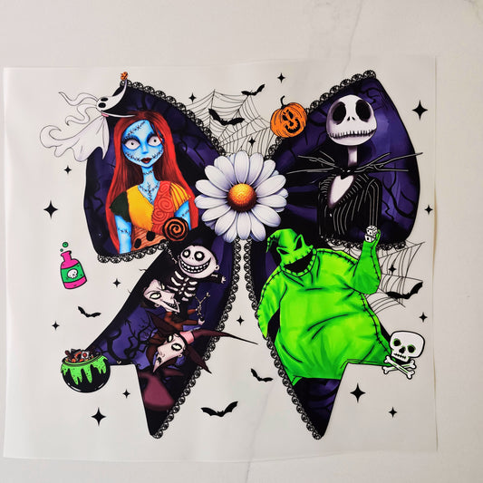Nightmare Before Christmas Bow