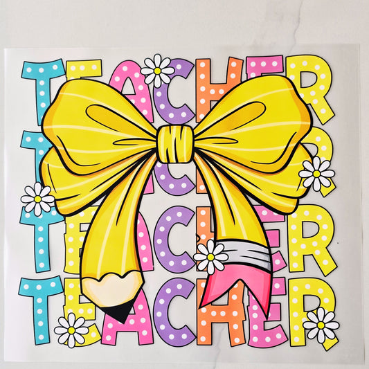 Pencil Bow Teacher