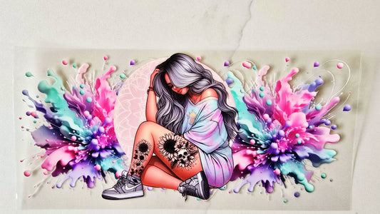 Pastel Tattoo Girl