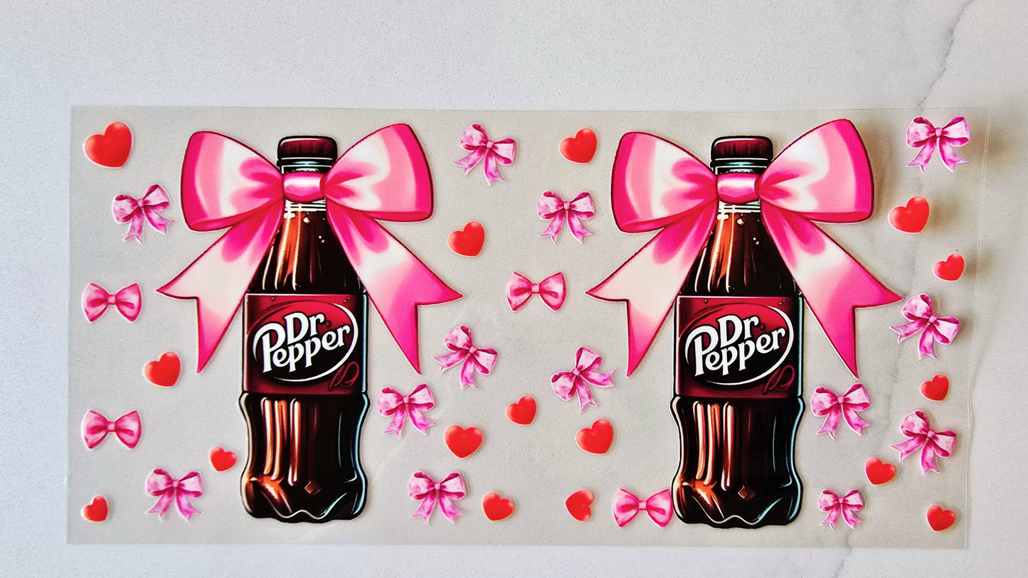 Dr Pepper with Bows