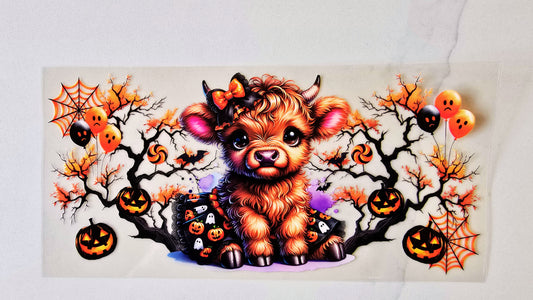 Halloween Baby Highland Cow