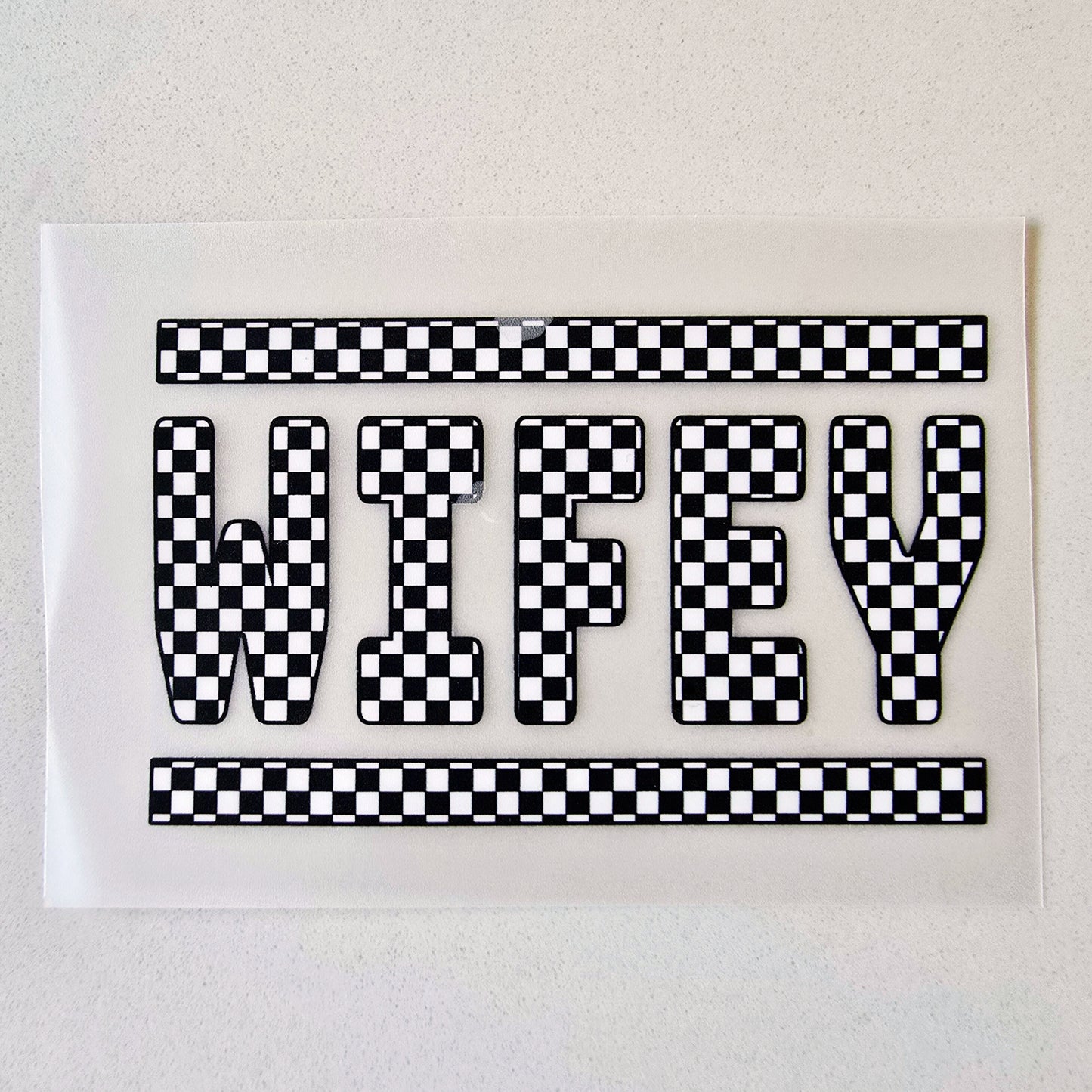 Checkered Wifey