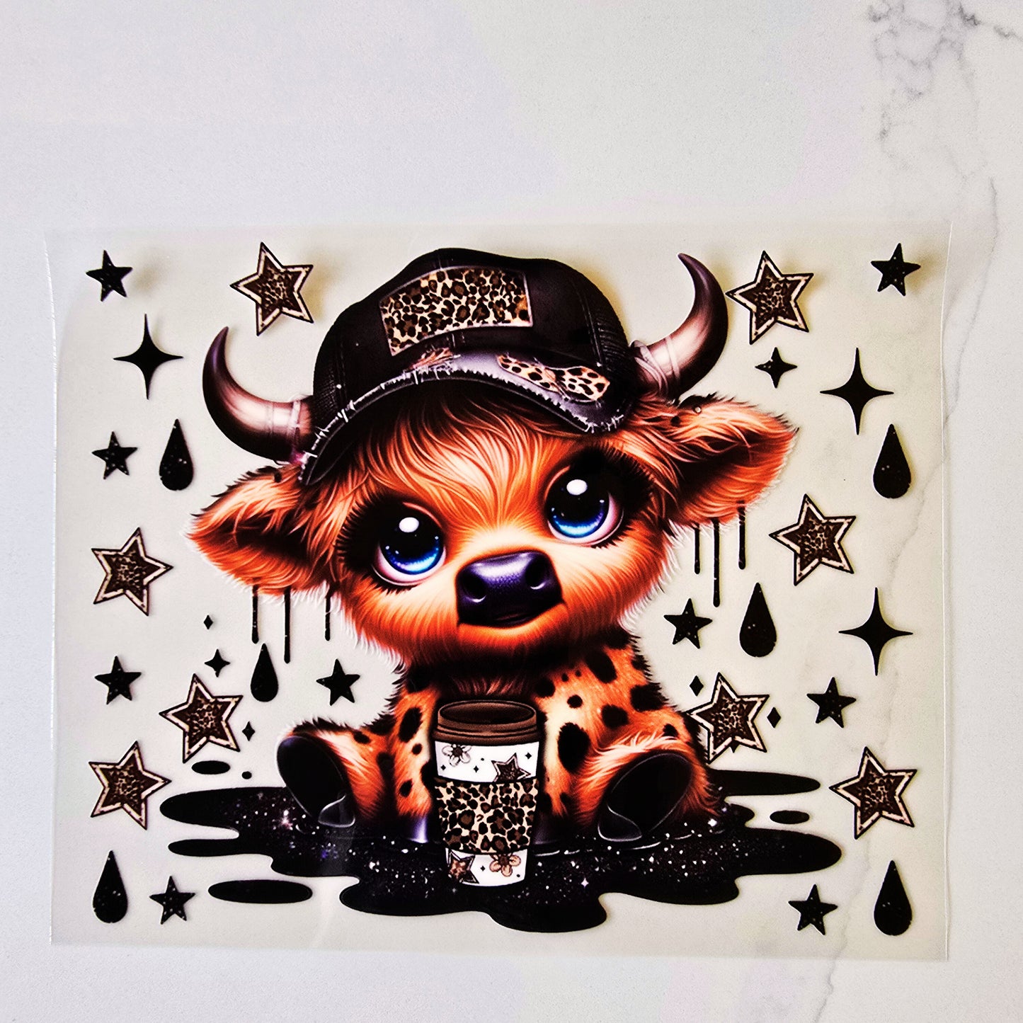 20 oz Baby Highland Cow