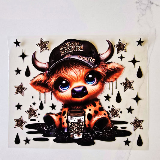 20 oz Baby Highland Cow