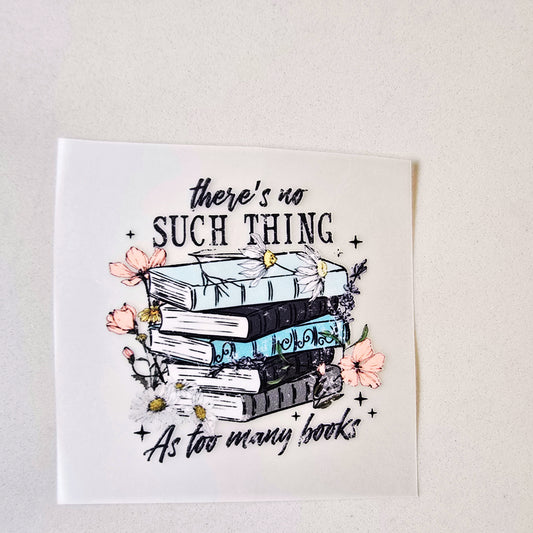 No Such Thing as Too Many Books