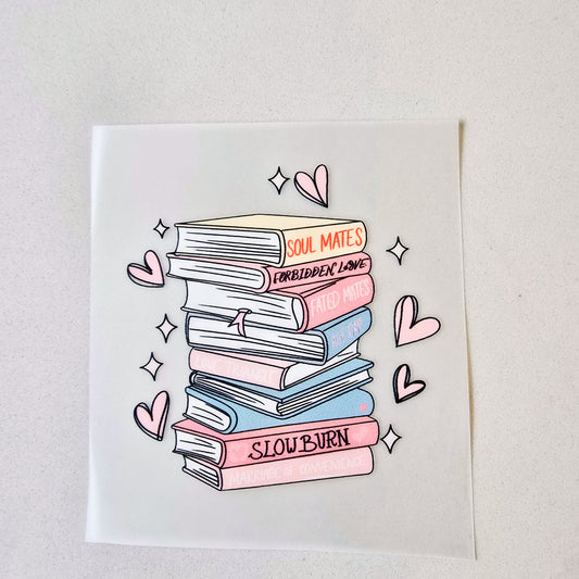 Romance Book Stack