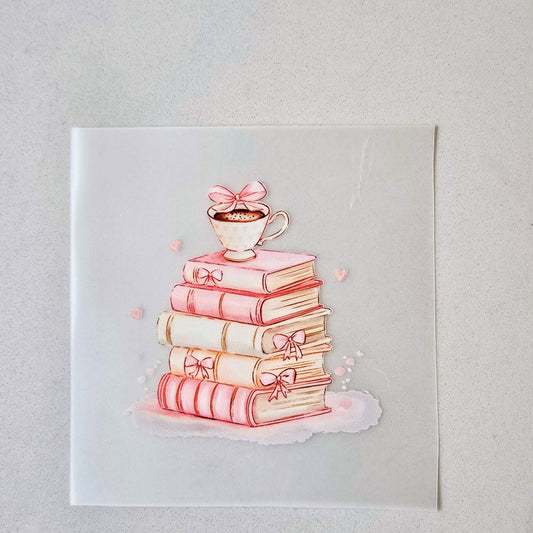 Pink Book Stack