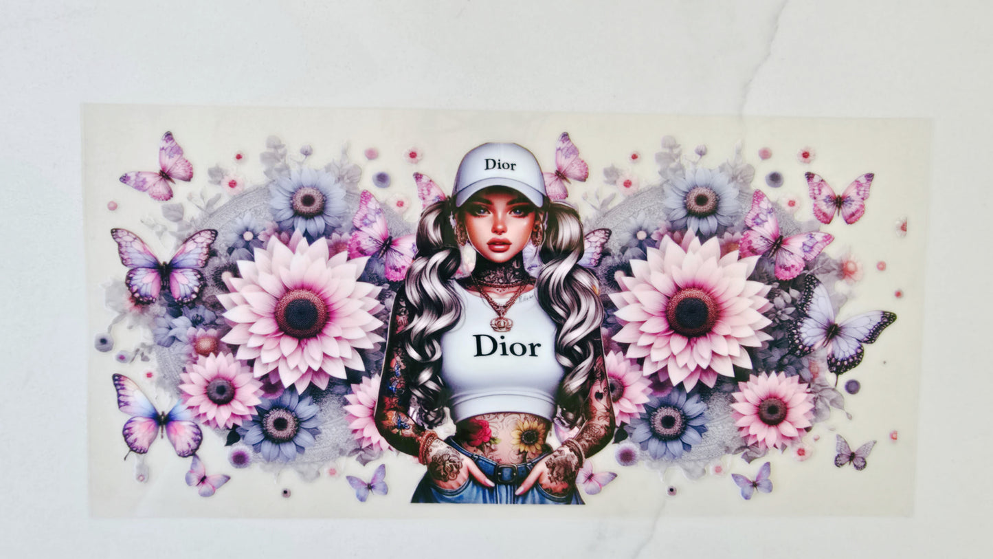 Dior Tattoo Girl