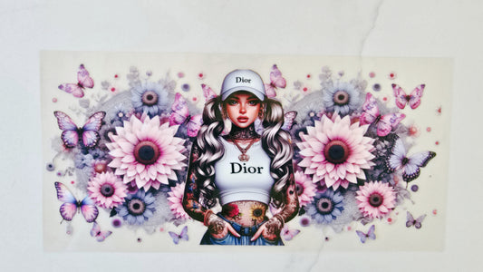Dior Tattoo Girl