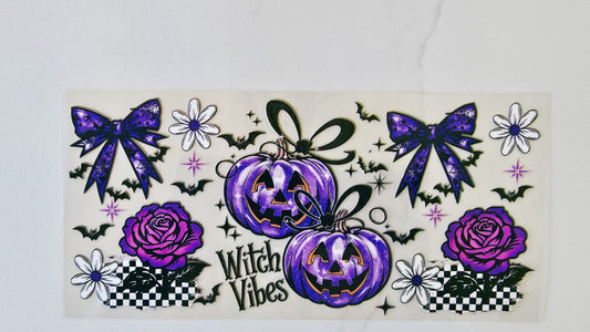 Witch Vibes Purple Pumpkins