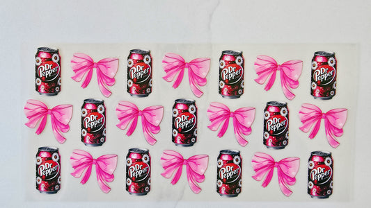 Dr Pepper with Bows