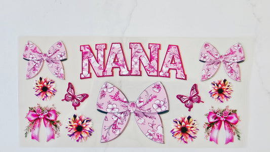 Pink Floral Nana