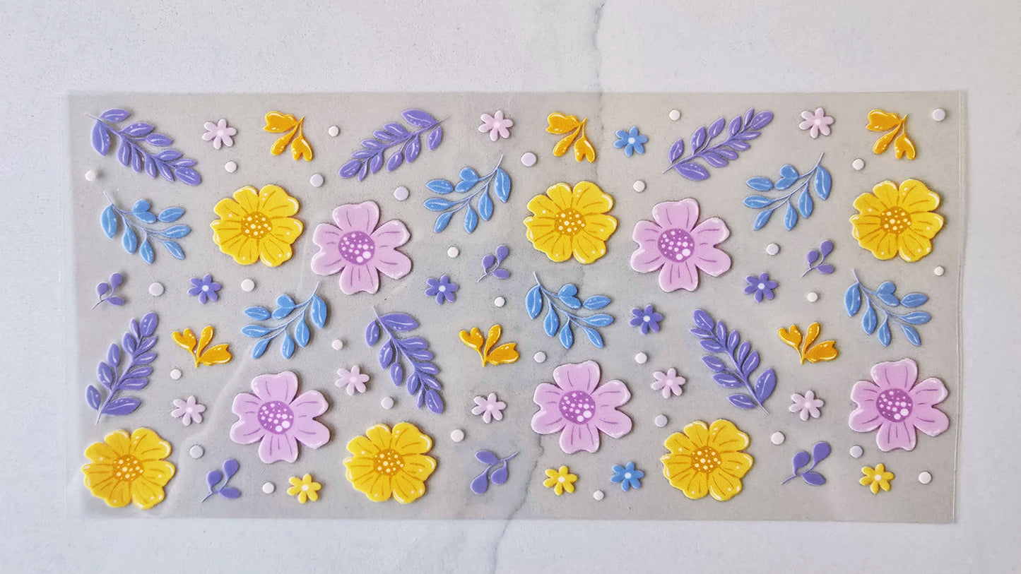 Patel Colored Flowers