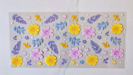 Patel Colored Flowers