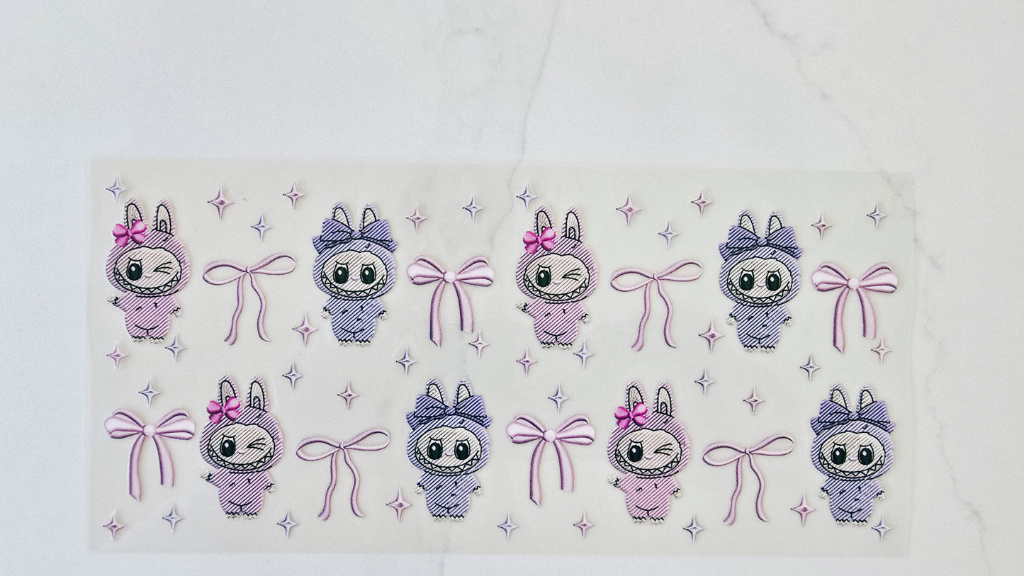 Pink & Purple Labubu
