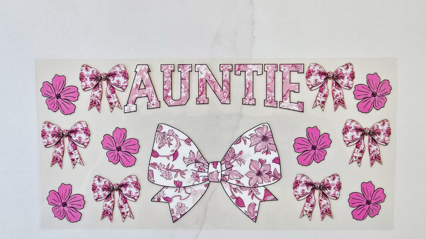 Pink Floral Auntie