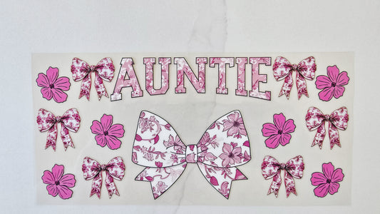 Pink Floral Auntie