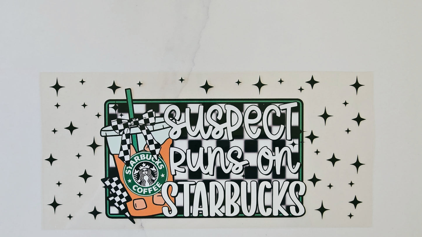Suspect Runs on Starbucks