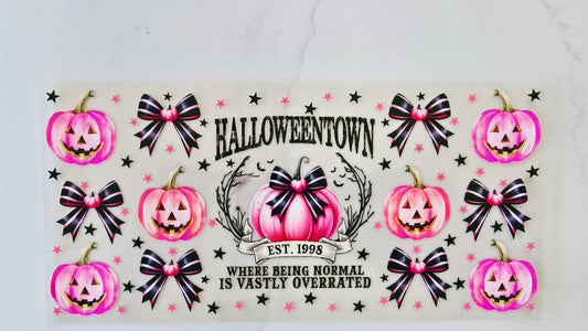 Pink Halloweentown Pumpkin