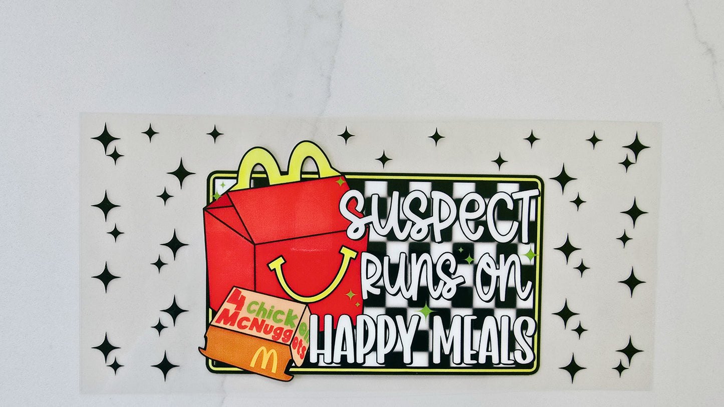 Suspect Runs On Happy Meals