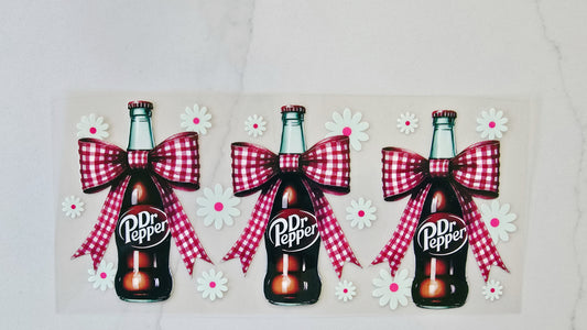 Dr Pepper with Bow