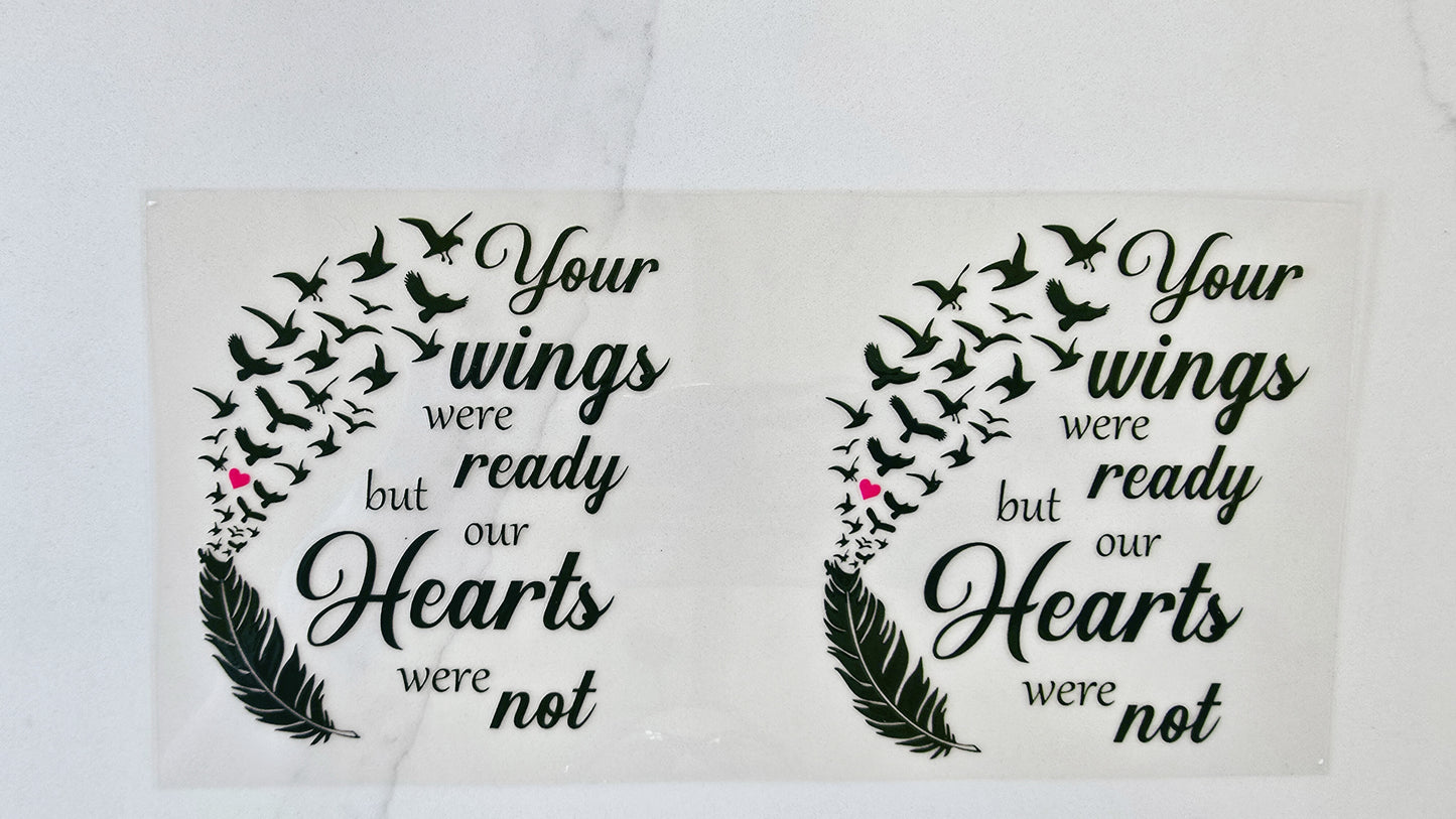 Your Wings were Ready