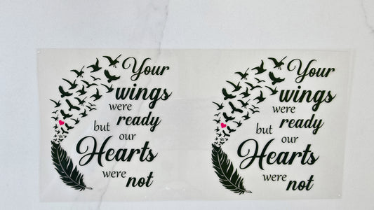 Your Wings were Ready