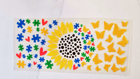 Autism Sunflower