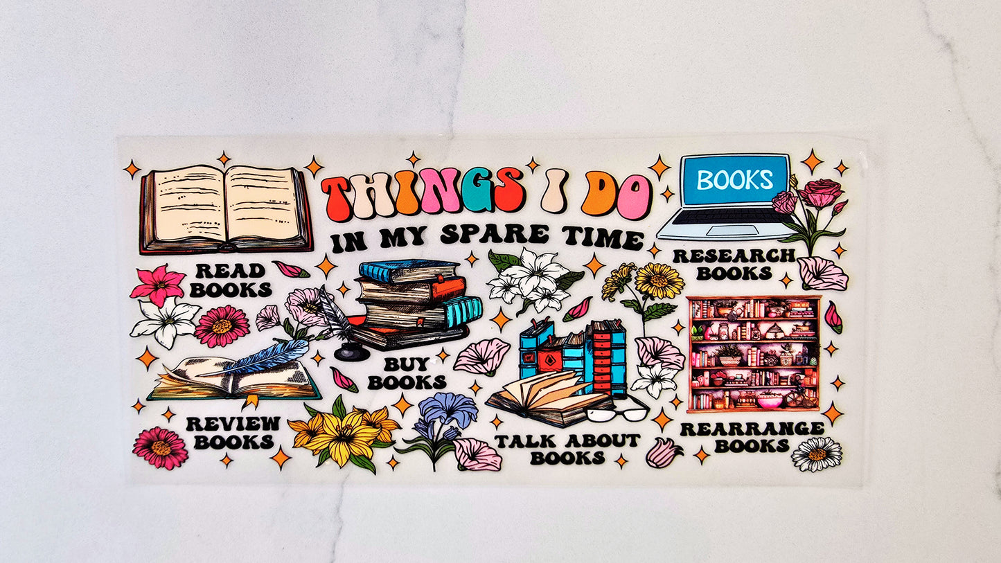 Book Things I Do in My Spare Time