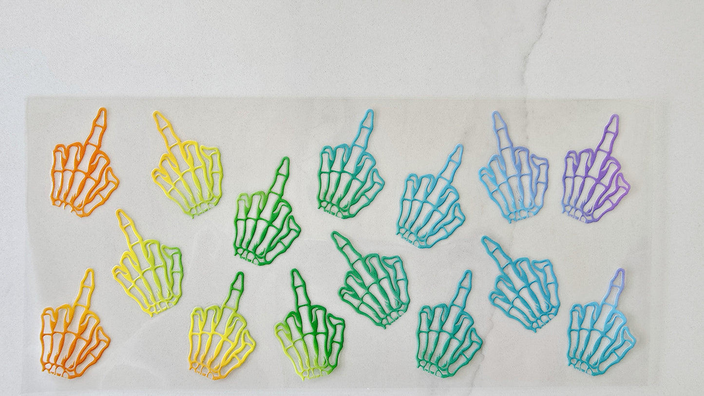 Rainbow Middle Finger