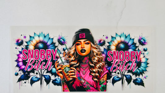 Snobby Bitch Tattoo Girl