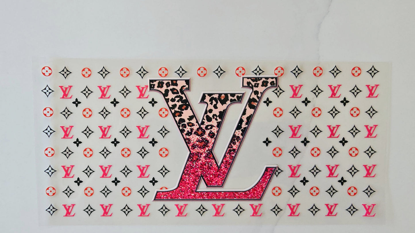 Pink/Leopard Louis Vuitton
