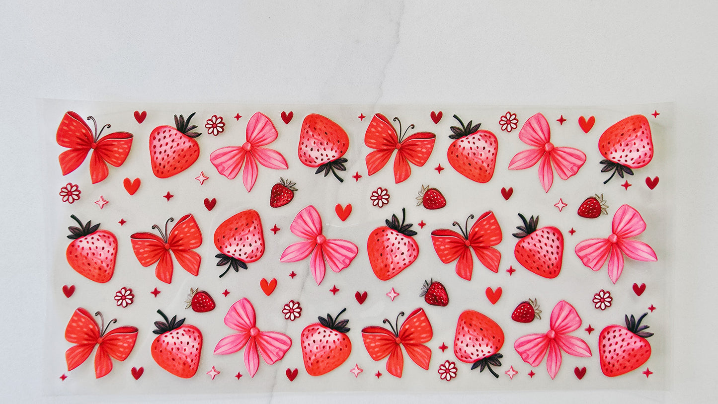 Strawberries & Bows